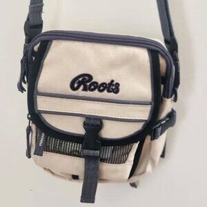 Vintage Roots Beige Crossbody Bag - Unisex